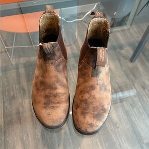 Blundstone Brown Leather Chelsea Boots